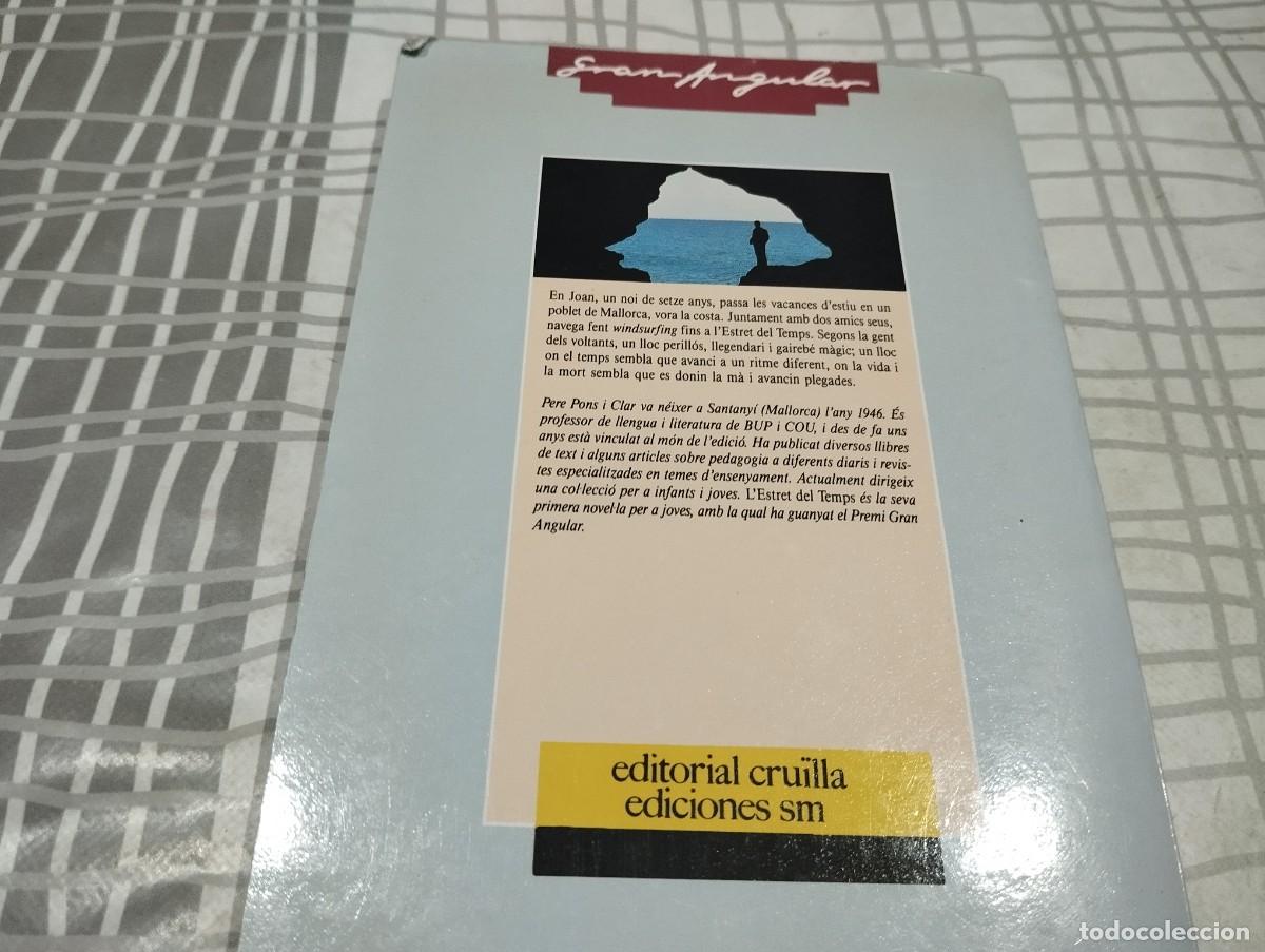 Libros de segunda mano: LESTRET DEL TEMPS PERE PONS I CLAR GRAN ANGULAR 1990 - Foto 4
