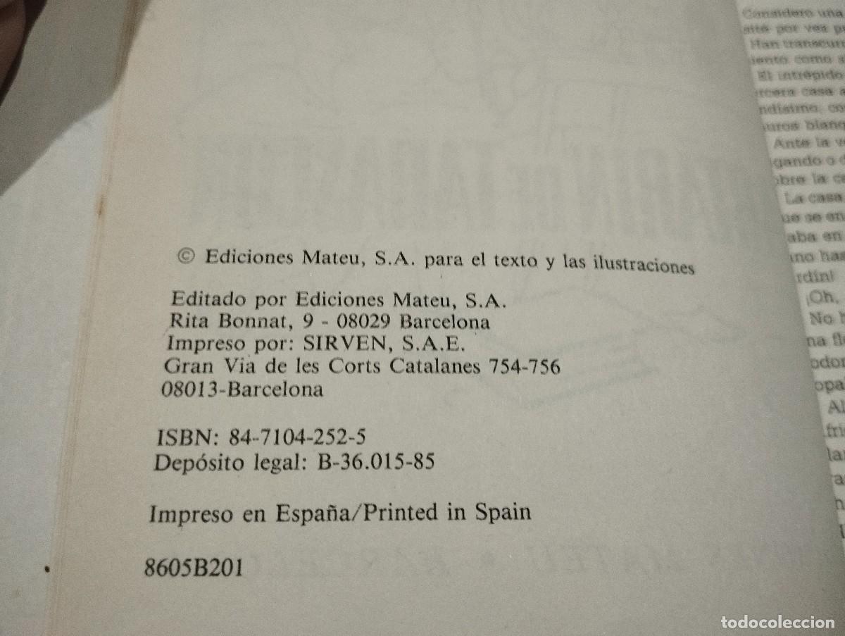 Libros de segunda mano: TARTAR&Iacute;N DE TARASC&Oacute;N - ALPHONSE DAUDET - EDICIONES MATEU 1985 - Foto 3