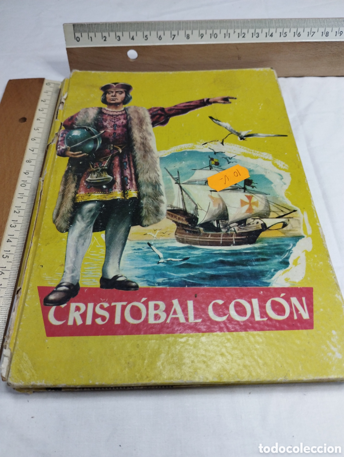 Libros de segunda mano: Crist&oacute;bal Col&oacute;n. L. Mora, 1959 KKB - Foto 1
