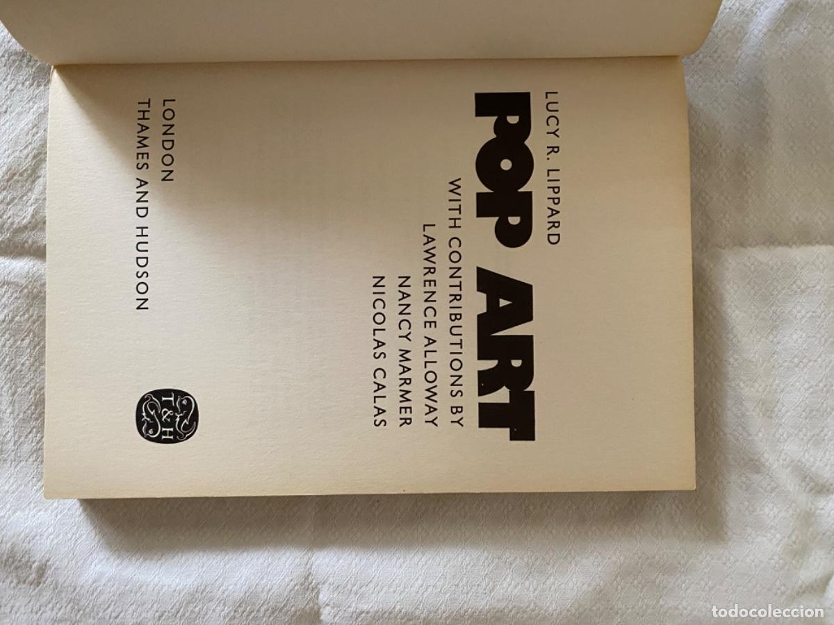 Libros de segunda mano: Lucy R.Lipard, pop art - Foto 3