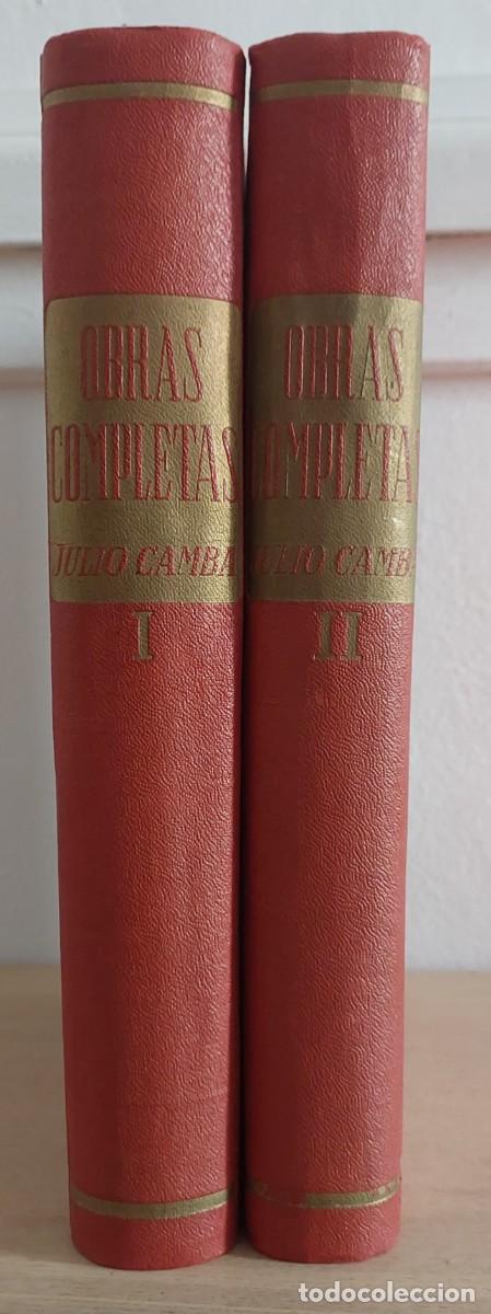 Libros de segunda mano: JULIO CAMBA - OBRAS COMPLETAS - 2 TOMOS - PLUS ULTRA 1948 - Foto 1