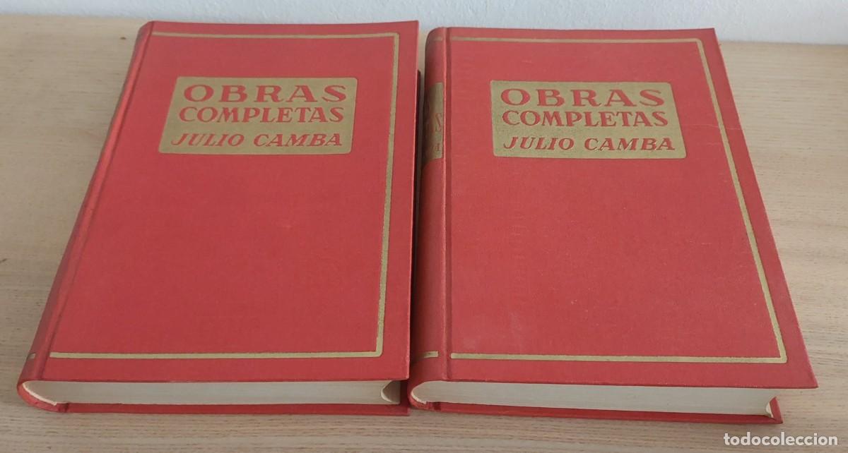Libros de segunda mano: JULIO CAMBA - OBRAS COMPLETAS - 2 TOMOS - PLUS ULTRA 1948 - Foto 4