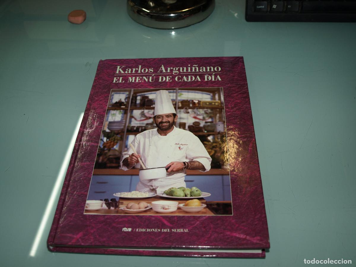 Libros de segunda mano: Karlos Argui&ntilde;ano,El menu de cada dia,RTVE - Foto 1