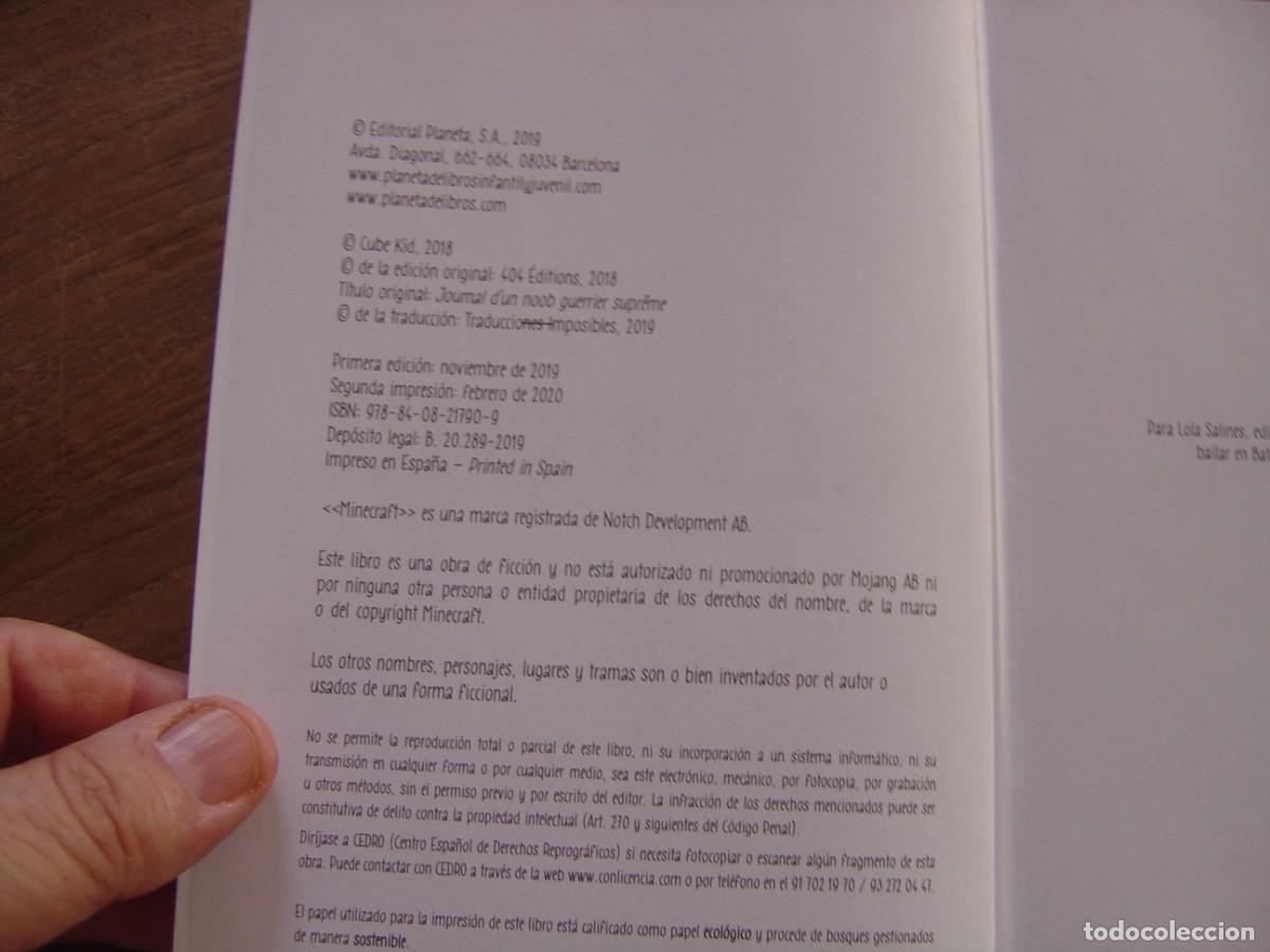 Libros de segunda mano: MINECRAFT. DIARIO DE UN ALDEANO REQUETEPRINGAO - Cube Kid - Foto 4