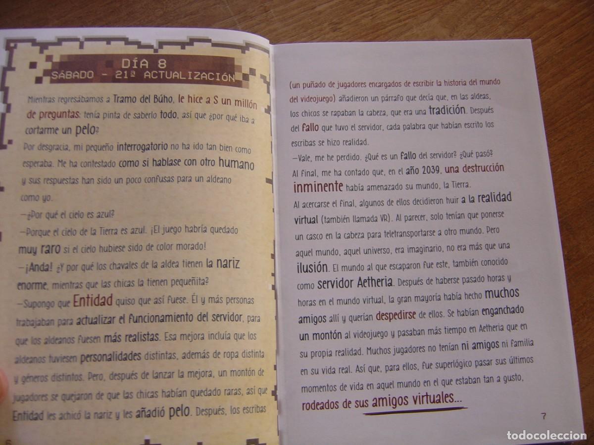 Libros de segunda mano: MINECRAFT. DIARIO DE UN ALDEANO REQUETEPRINGAO - Cube Kid - Foto 6