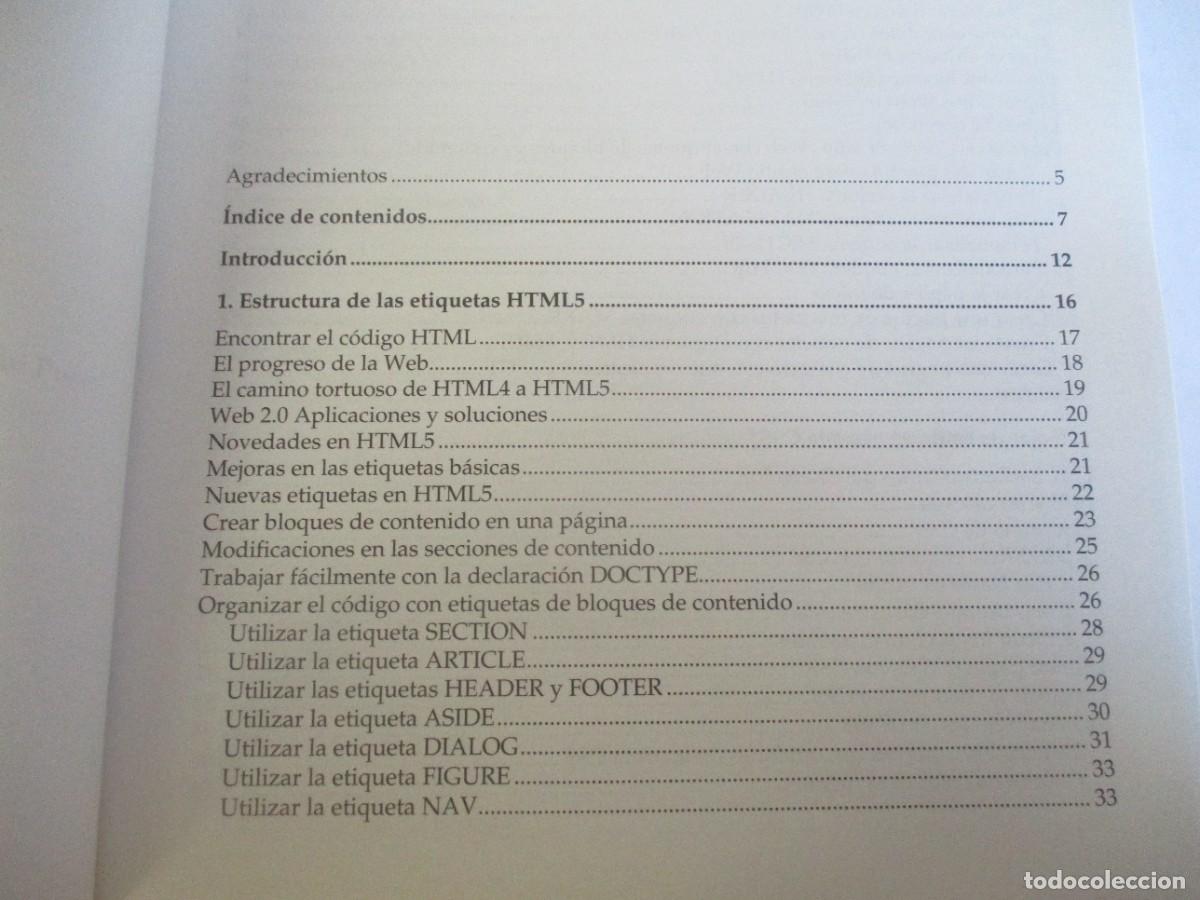 Libros de segunda mano: MATHEW DAVID Programaci&oacute;n HTML5 W22372 - Foto 2