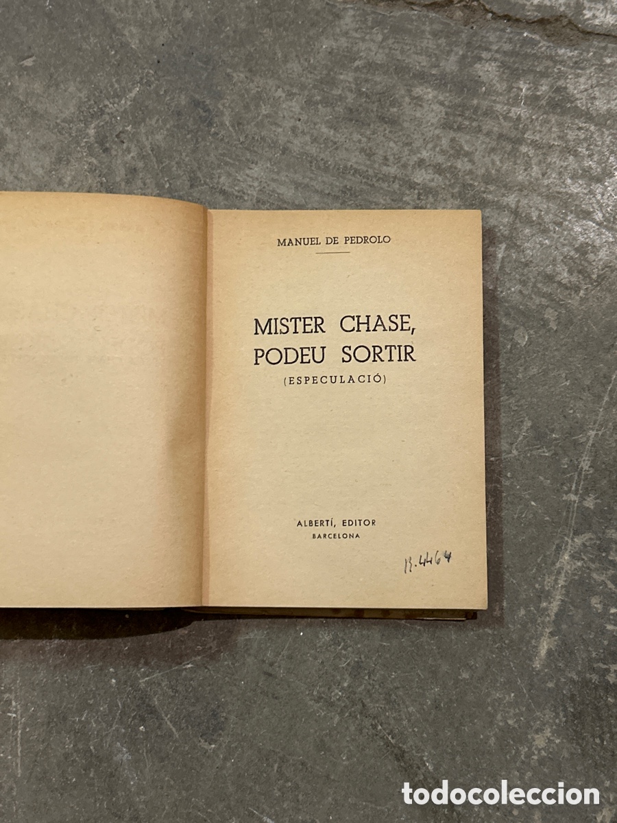 Libros de segunda mano: MISTER CHASE, PODEU ASISTIR - Foto 2