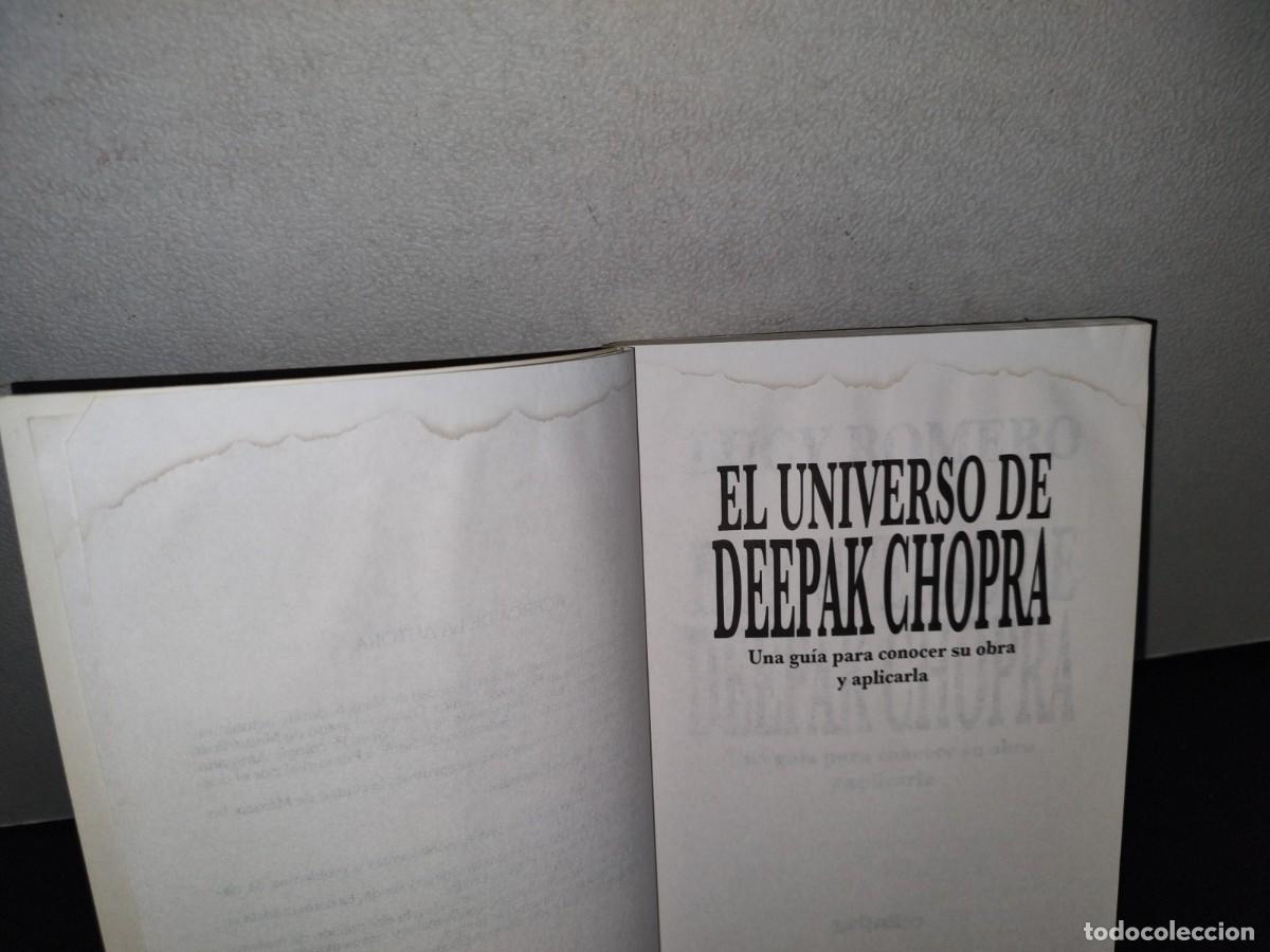Libros de segunda mano: 188- EL UNIVERSO DE DEEPAK CHOPRA - LUCY ROMERO - Foto 5