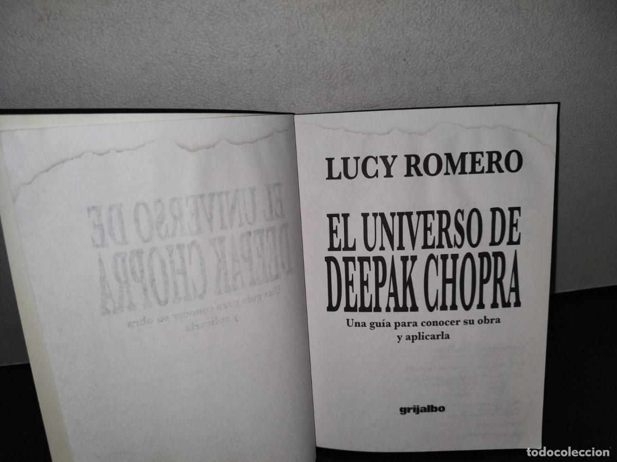 Libros de segunda mano: 188- EL UNIVERSO DE DEEPAK CHOPRA - LUCY ROMERO - Foto 6
