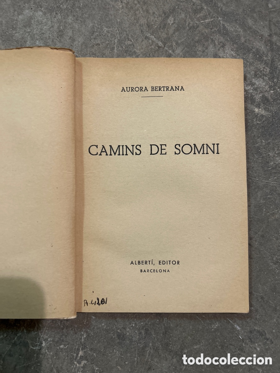 Libros de segunda mano: CAMINS DE SOMNI - Foto 2