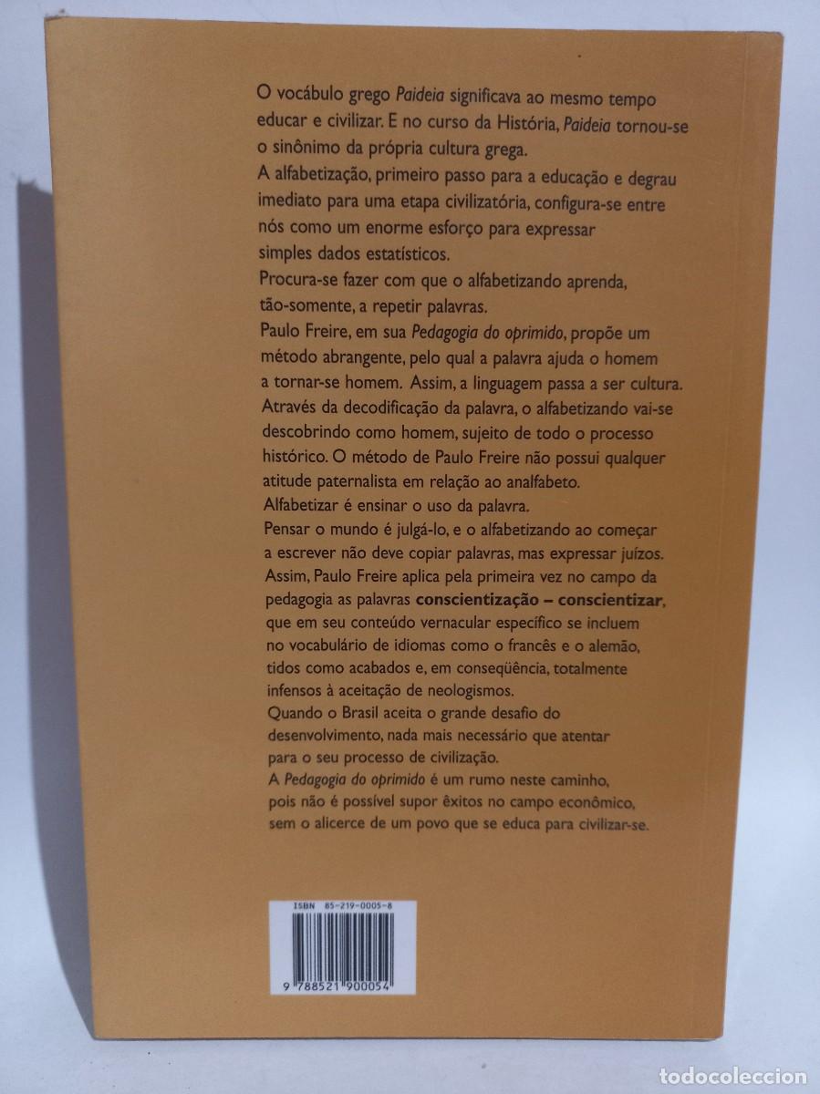 Libros de segunda mano: Paulo Freire - Pedagog&iacute;a do Oprimido - 2006 - Foto 3