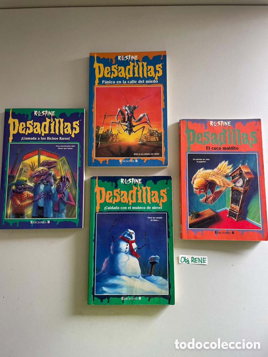 Libros de segunda mano: Lote de libros pesadillas - Foto 1