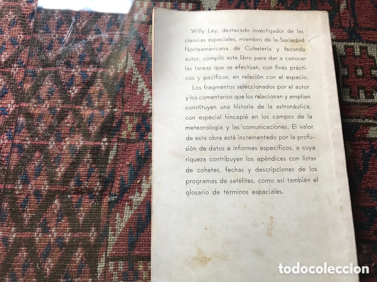 Libros de segunda mano: Domando el espacio. Willy Ley. Pomaire - Foto 3