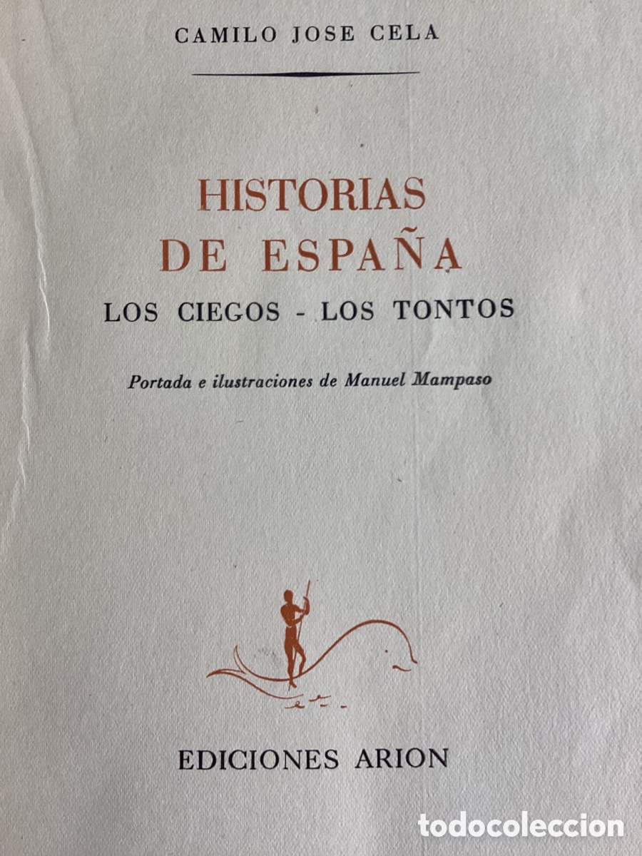 Libros de segunda mano: Camilo Jos&eacute; Cela Historias de Espa&ntilde;a - Foto 2