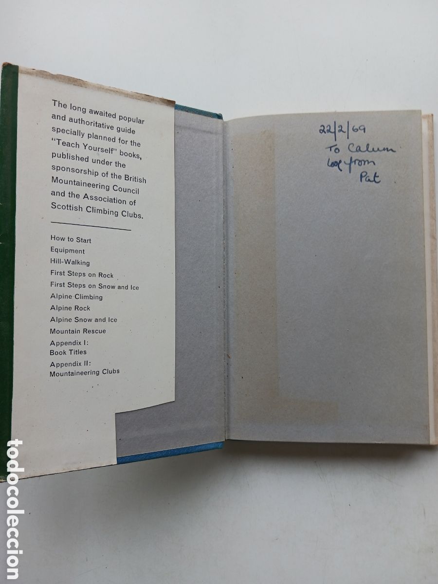 Libros de segunda mano: Teach yourself mountain climbing Godfrey Francis 1964 ingl&eacute;s - Foto 3