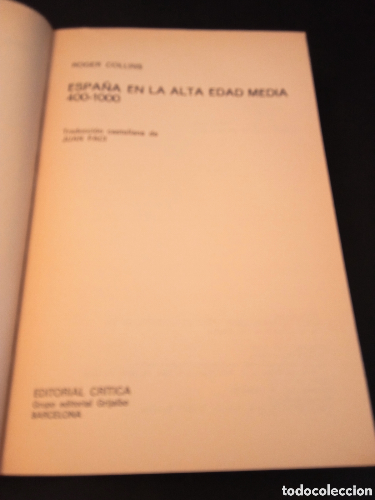 Libros de segunda mano: Espa&ntilde;a en la Alta Edad Media de Roger Collins - Foto 3