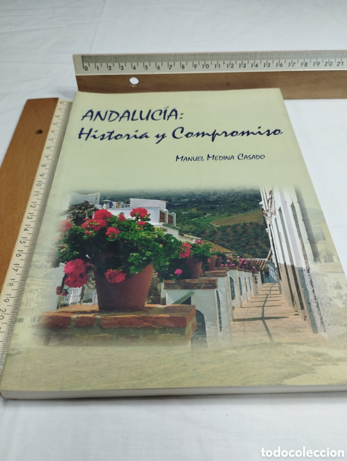 Libros de segunda mano: Andaluc&iacute;a: Historia y compromiso. Manuel Medina, 2002 KKB - Foto 1