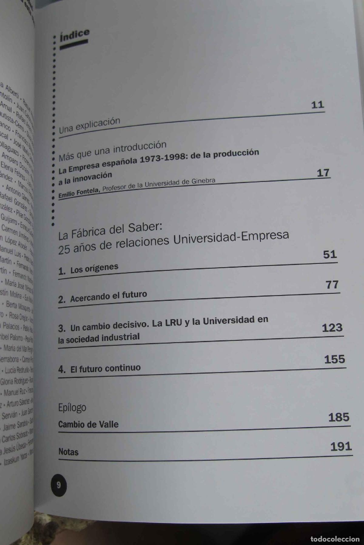 Libros de segunda mano: La f&aacute;brica del saber. Antonio S&aacute;enz de Miera - Foto 2