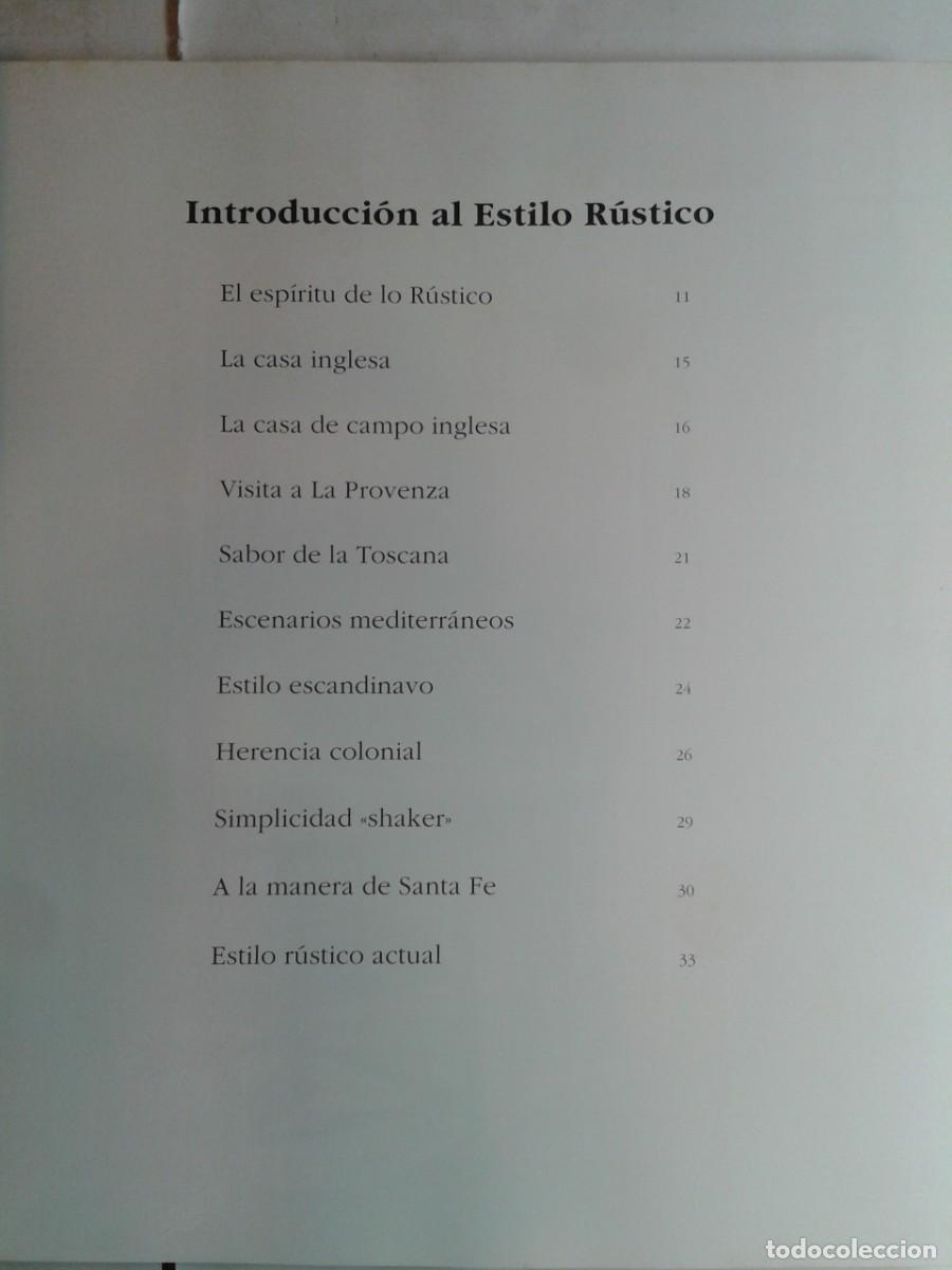 Libros de segunda mano: DECORACI&Oacute;N EN ESTILO R&Uacute;STICO 1993 LAURA ASHLEY 1&ordf; EDICI&Oacute;N EVEREST - Foto 3