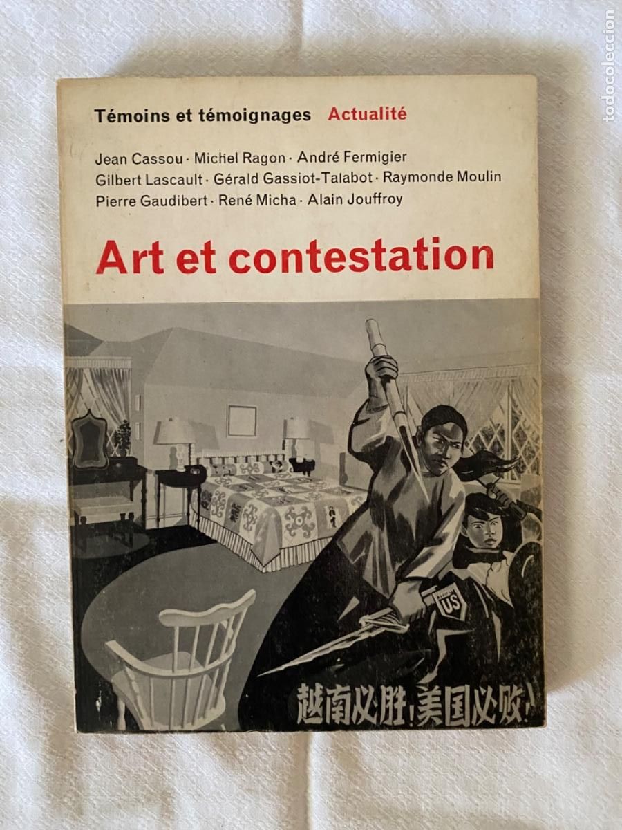 Libros de segunda mano: Cassou et al. Art et contestation. 1968 - Foto 1