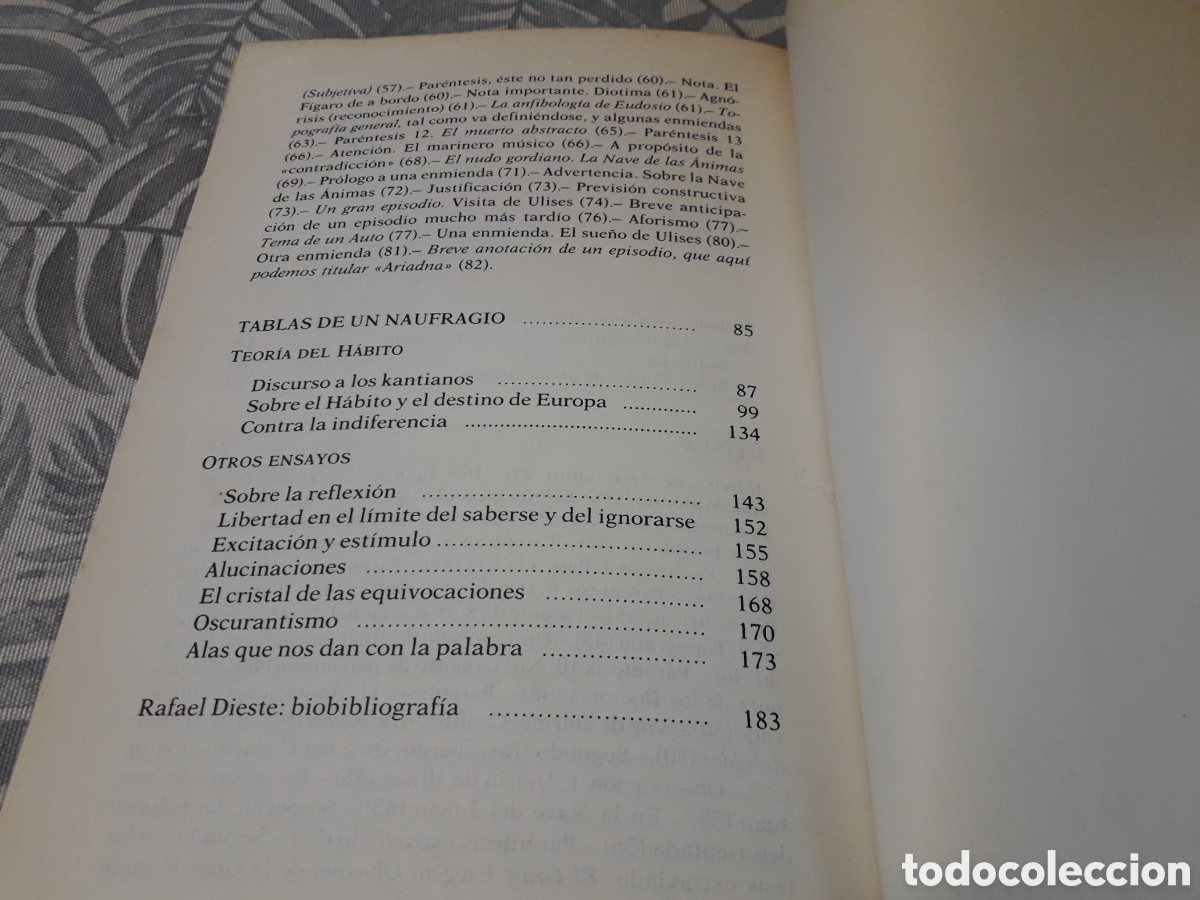 Libros de segunda mano: LA ISLA TABLAS DE UN NAUFRAGO, RAFAEL DIESTE, - Foto 5