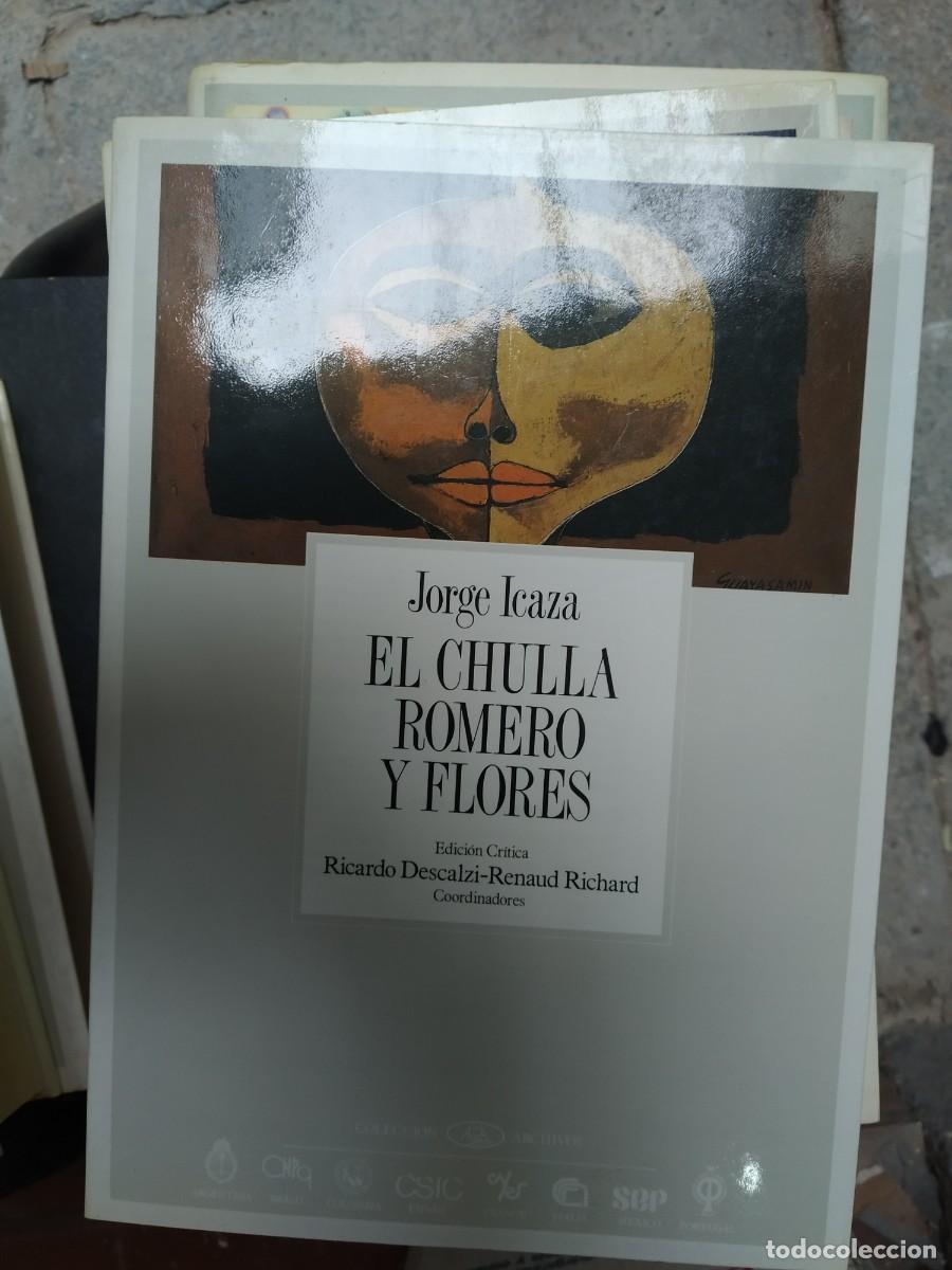 Libros de segunda mano: Jorge Icaza - El Chulla Romero y Flores - Foto 1