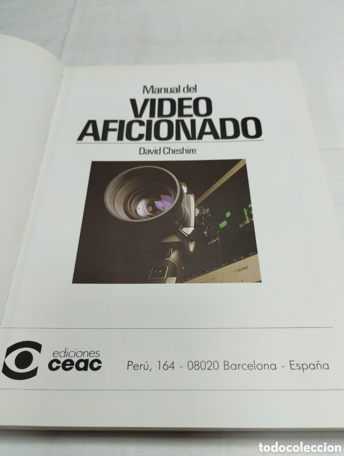 Libros de segunda mano: Manual del video aficionado. David Cheshire, 1986 KKB - Foto 3