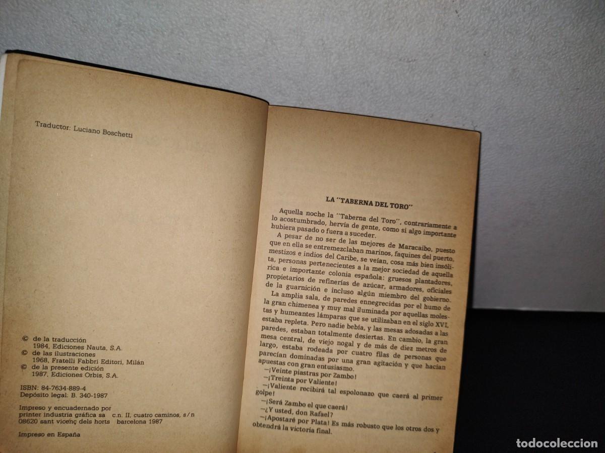 Libros de segunda mano: 190- YOLANDA - EMILIO SALGARI - EDICIONES ORBIS, S. A. 1987 - Foto 4