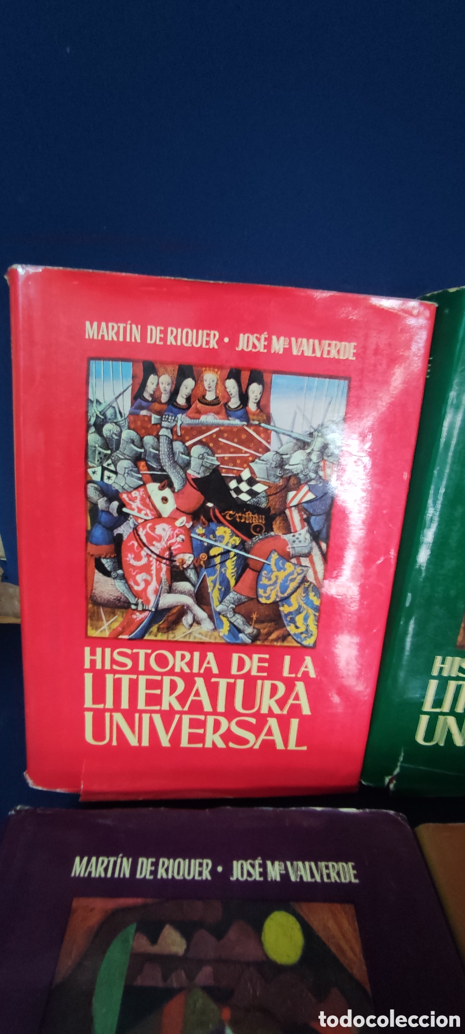 Libros de segunda mano: HISTORIA DE LA LITERATURA UNIVERSAL 4 TOMOS - Foto 3