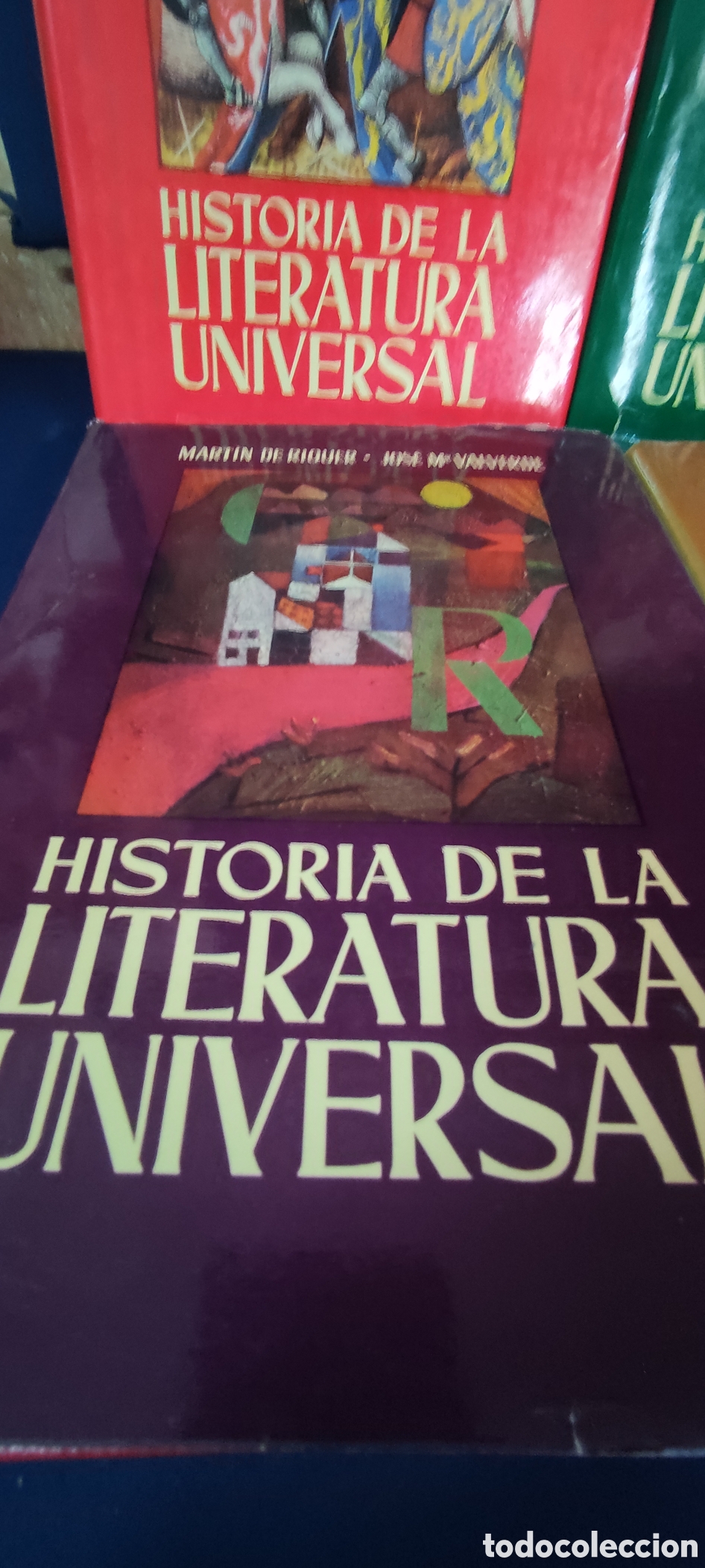 Libros de segunda mano: HISTORIA DE LA LITERATURA UNIVERSAL 4 TOMOS - Foto 5