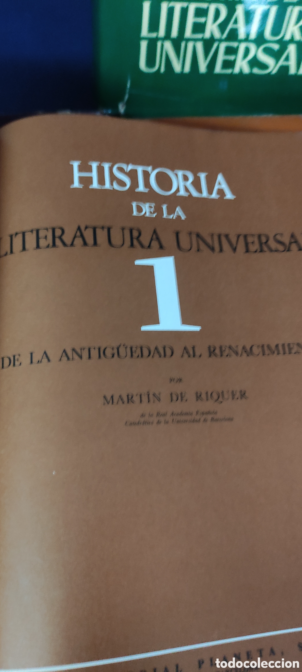 Libros de segunda mano: HISTORIA DE LA LITERATURA UNIVERSAL 4 TOMOS - Foto 8