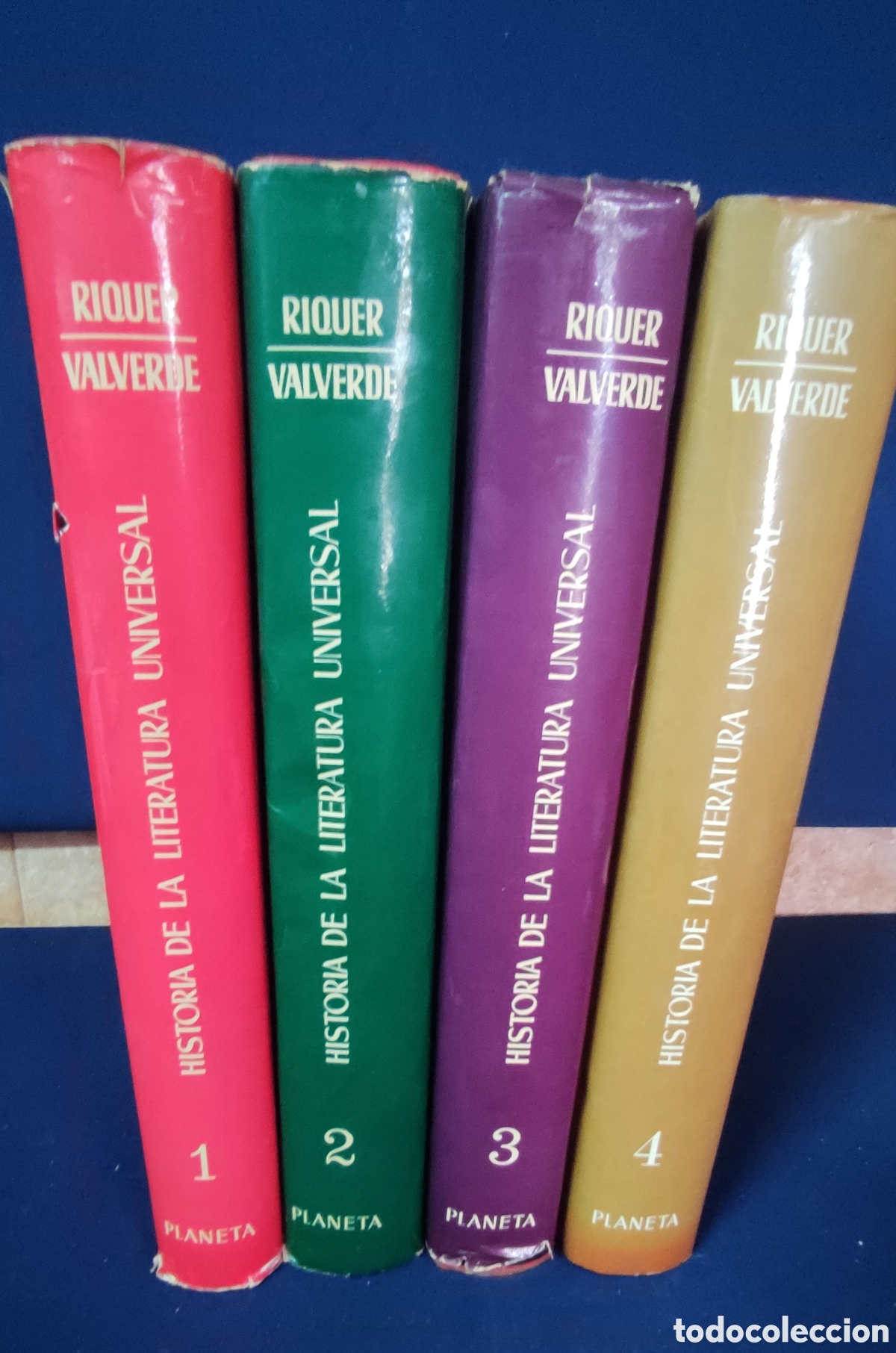 Libros de segunda mano: HISTORIA DE LA LITERATURA UNIVERSAL 4 TOMOS - Foto 1