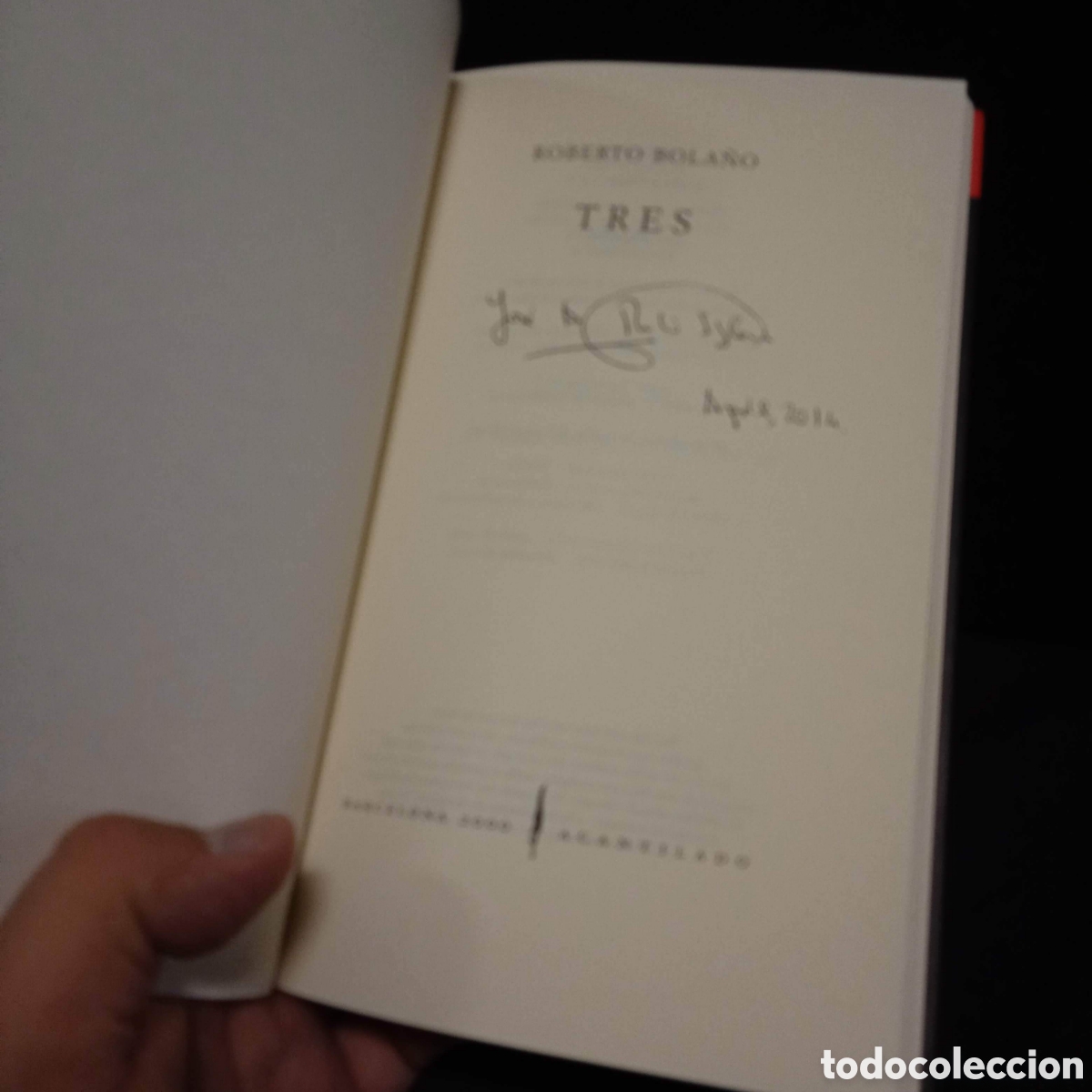 Libros de segunda mano: TRES - ROBERTO BOLA&Ntilde;O - ACANTILADO 2009 #8974 - Foto 3
