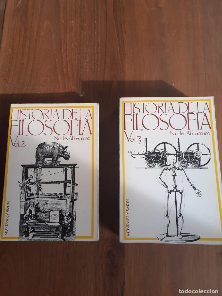 Libros de segunda mano: Historia de la Filosof&iacute;a. Nicol&aacute;s Abbagnano. Vol. 2 y 3 - Foto 1