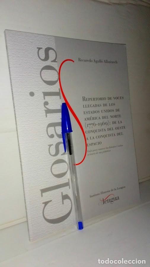 Libros de segunda mano: Repertorio de voces llegadas de los Estados Unidos de Am&eacute;rica del Norte -libro y CD -Recaredo Agull&oacute; - Foto 2