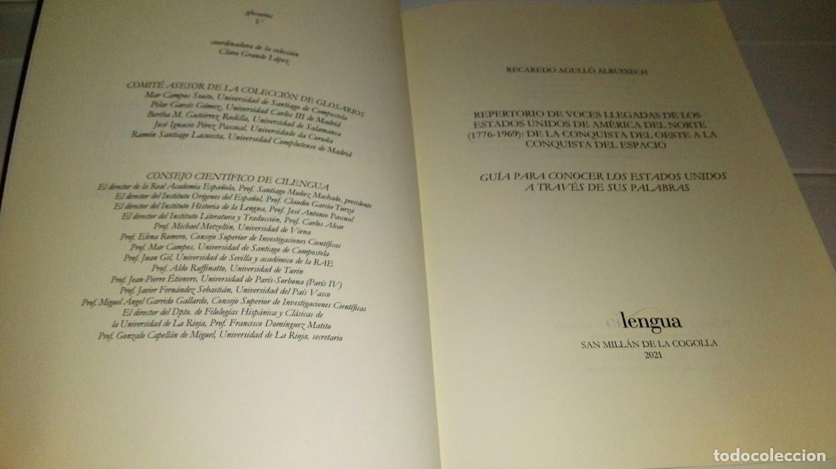 Libros de segunda mano: Repertorio de voces llegadas de los Estados Unidos de Am&eacute;rica del Norte -libro y CD -Recaredo Agull&oacute; - Foto 6