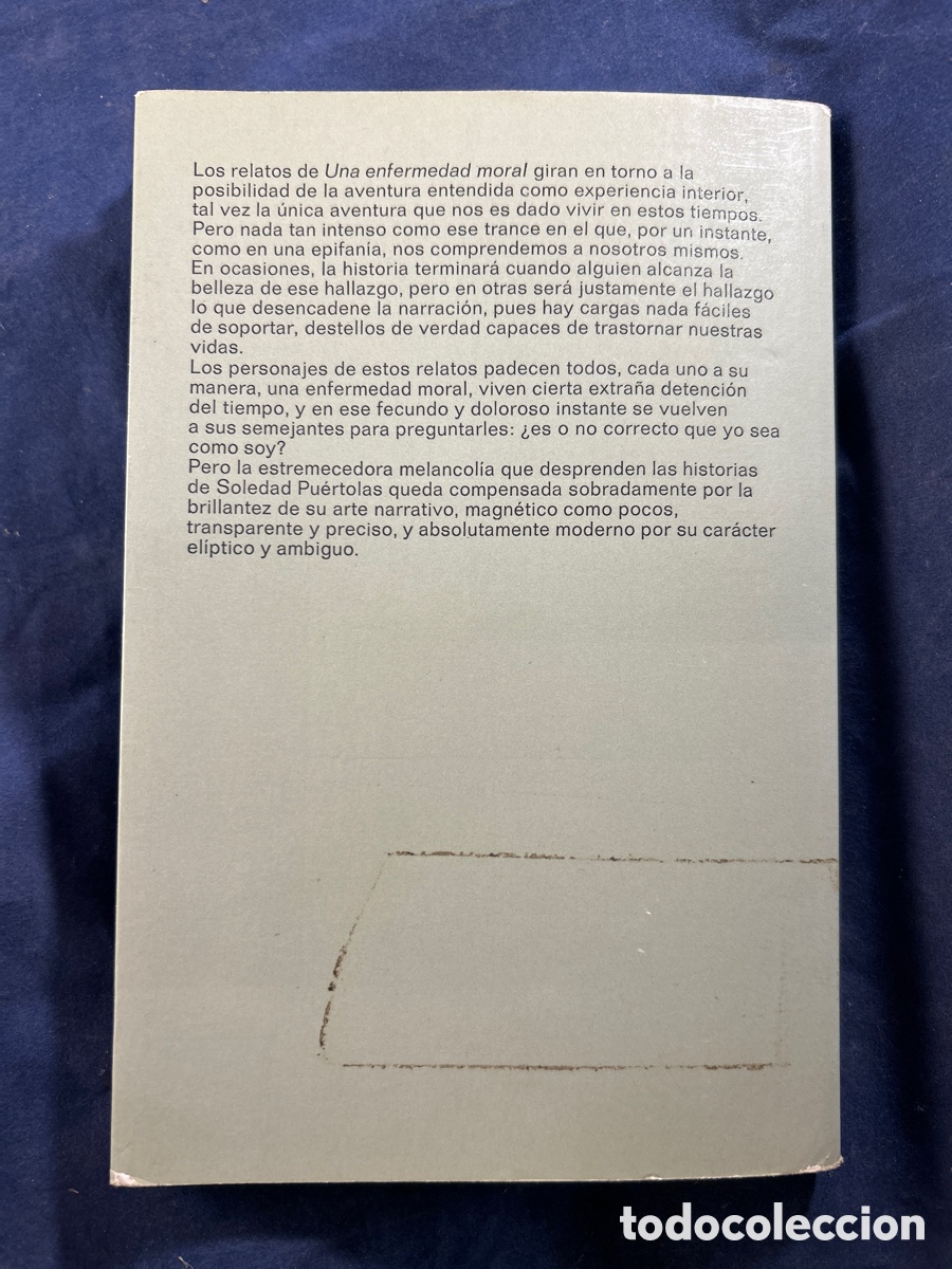Libros de segunda mano: Una enfermedad moral - Foto 2
