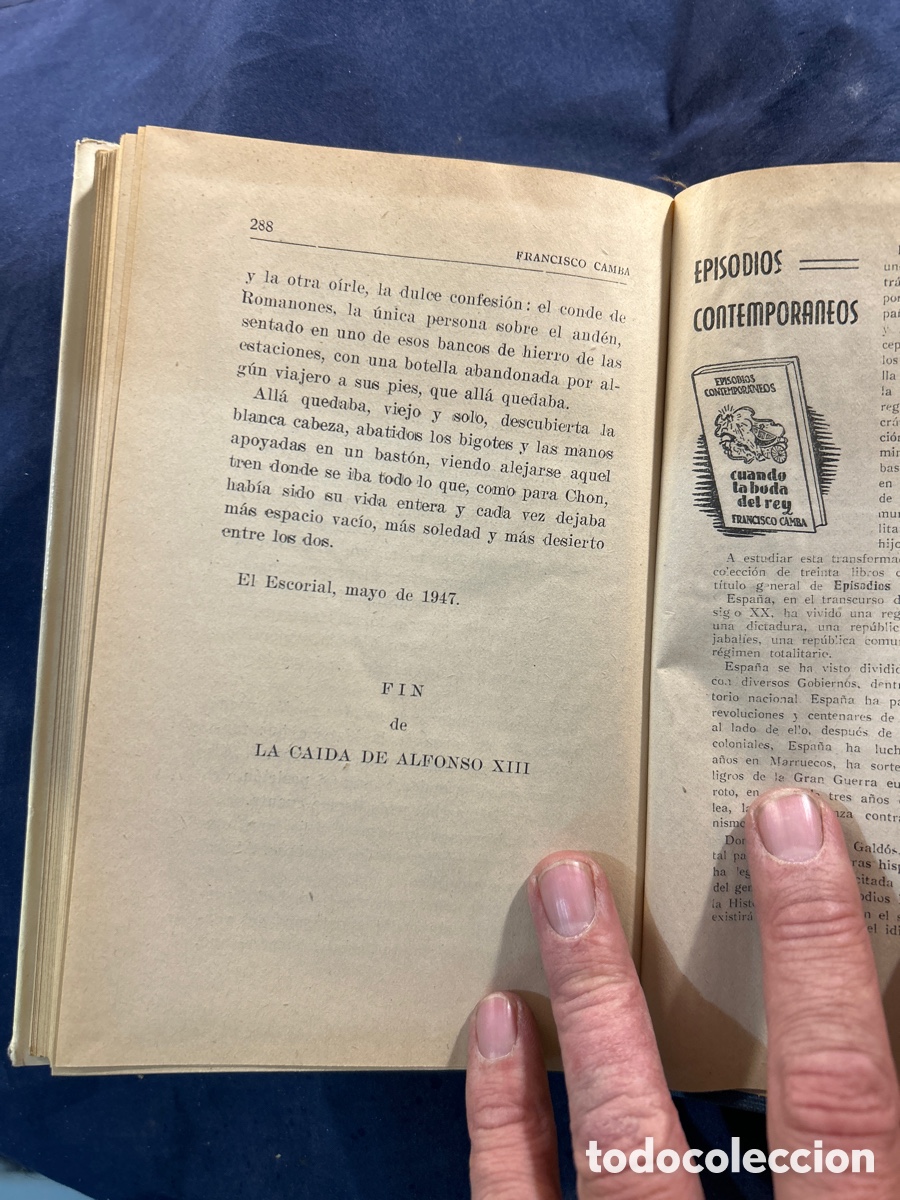 Libros de segunda mano: La ca&iacute;da de Alfonso XIII - Foto 3