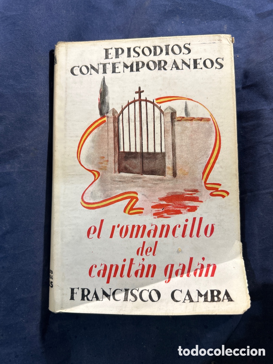 Libros de segunda mano: El Romancillo del capit&aacute;n gal&aacute;n - Foto 1