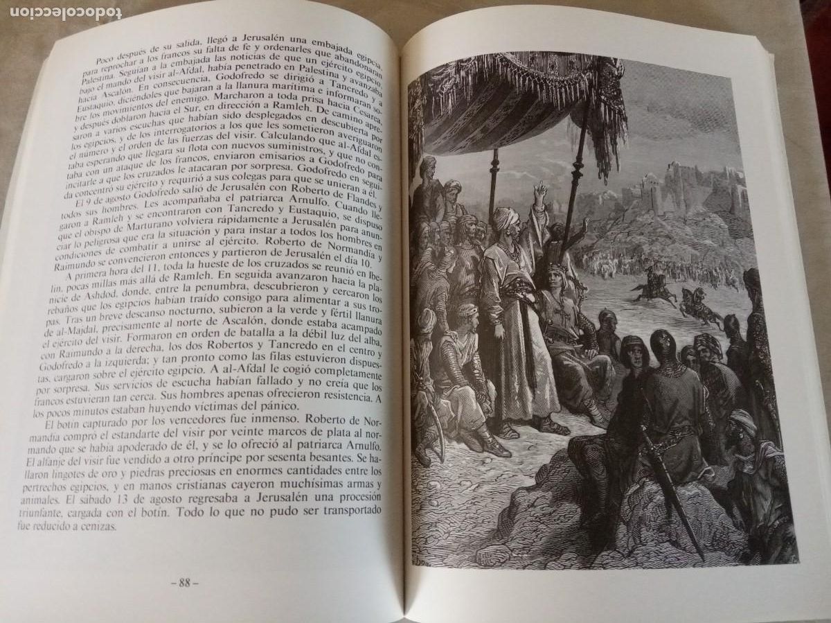 Libros de segunda mano: LAS CRUZADAS.- GUSTAVO DORE. ILUSTRACIONES. - Foto 4