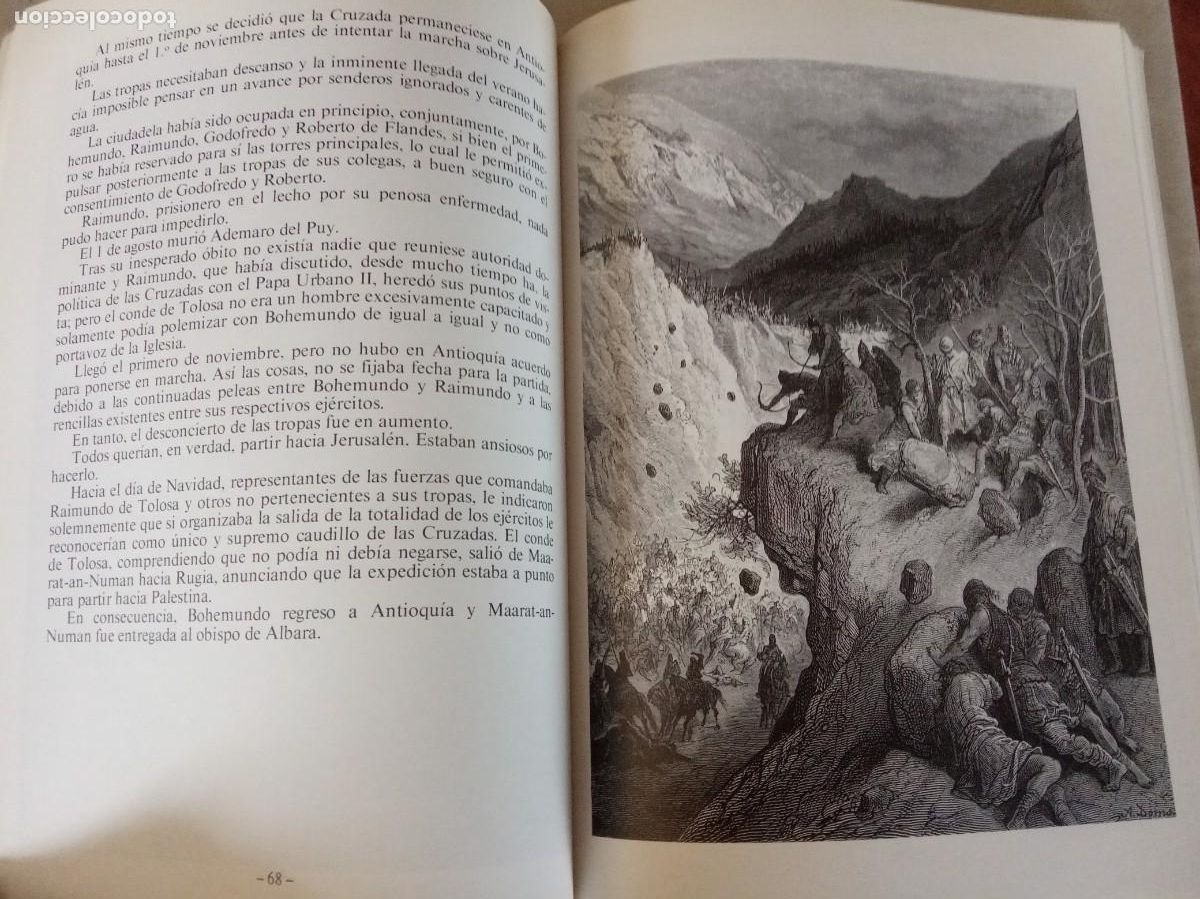 Libros de segunda mano: LAS CRUZADAS.- GUSTAVO DORE. ILUSTRACIONES. - Foto 5