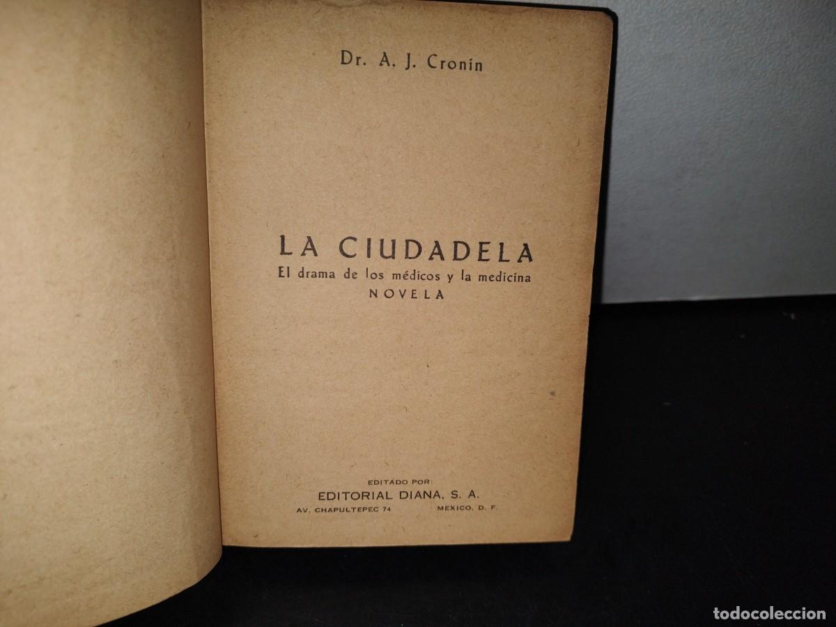 Libros de segunda mano: 190- LA CIUDADELA - DR. A. J CRONIN - 1948 - Foto 3