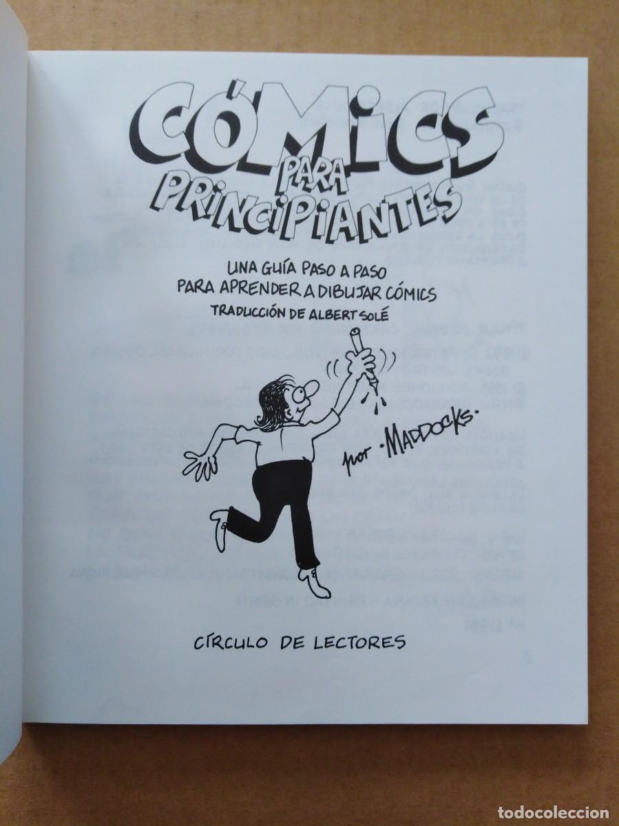 Libros de segunda mano: C&oacute;mics Para Principiantes, por Maddocks (C&iacute;rculo de Lectores, 1996). - Foto 3