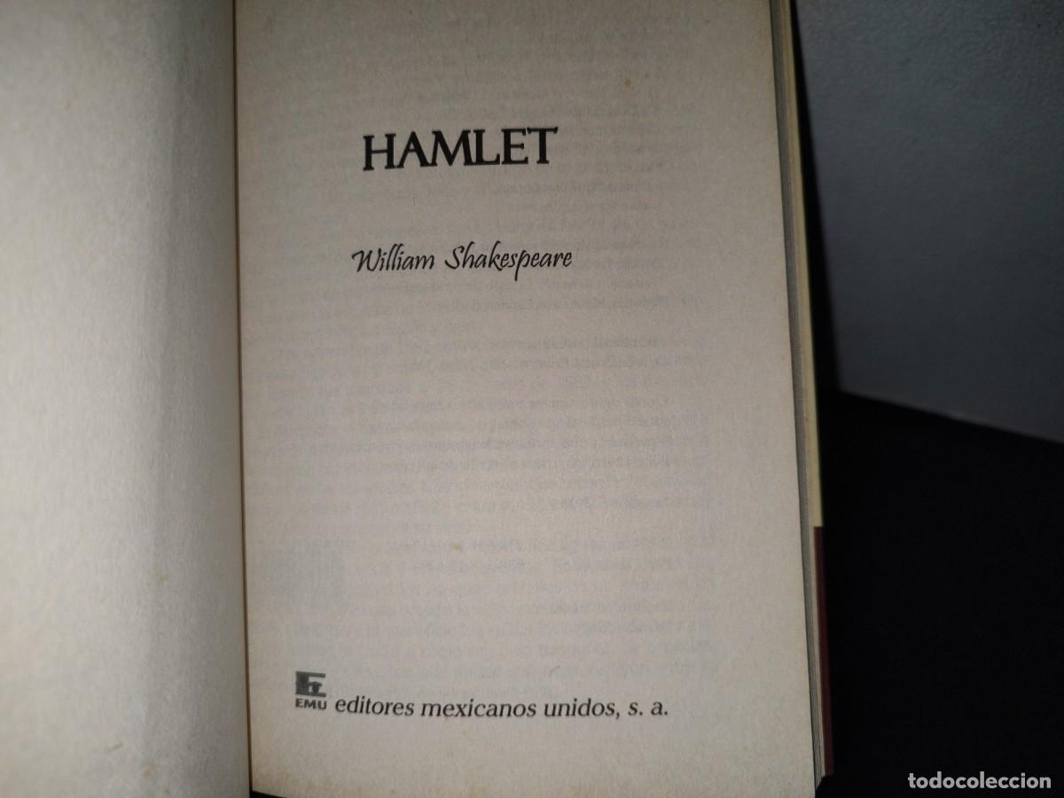 Libros de segunda mano: 191- WILLIAM SHAKESPEARE - HAMLET - EDITORES MEXICANOS UNIDOS - Foto 4