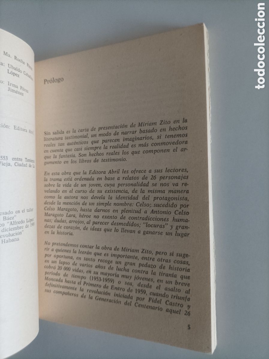 Libros de segunda mano: Sin salida / Miriam Zito. - Foto 3