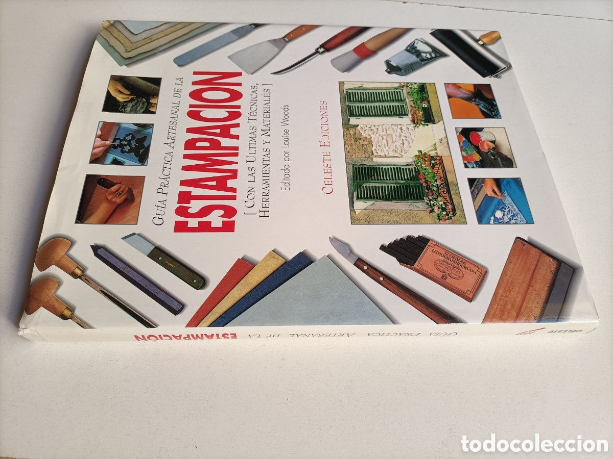 Libros de segunda mano: Estampaci&oacute;n. Gu&iacute;a pr&aacute;ctica artesanal con las &uacute;ltimas t&eacute;cnicas herramientas , artesan&iacute;a manualidades