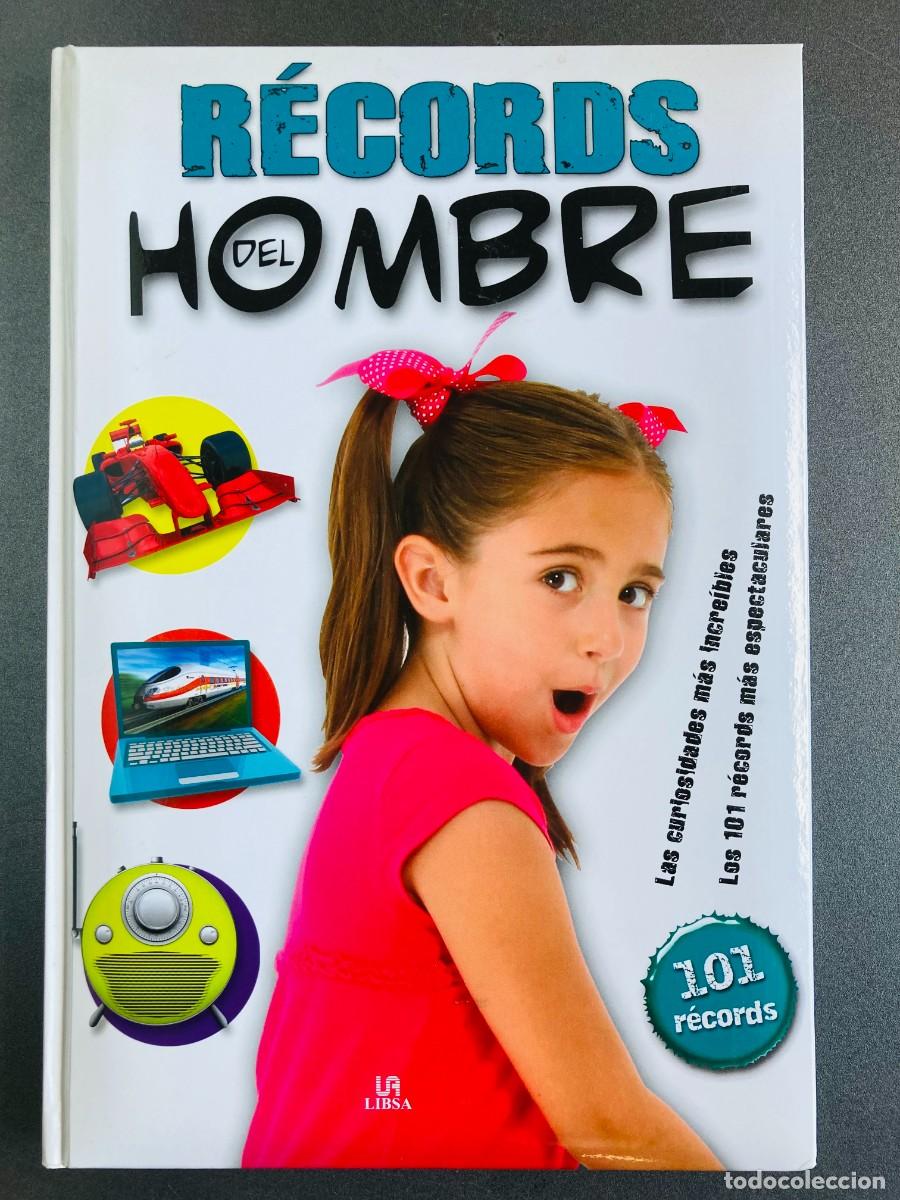Libros de segunda mano: R&eacute;cords del hombre. Libsa. Ilustrado. - Foto 1