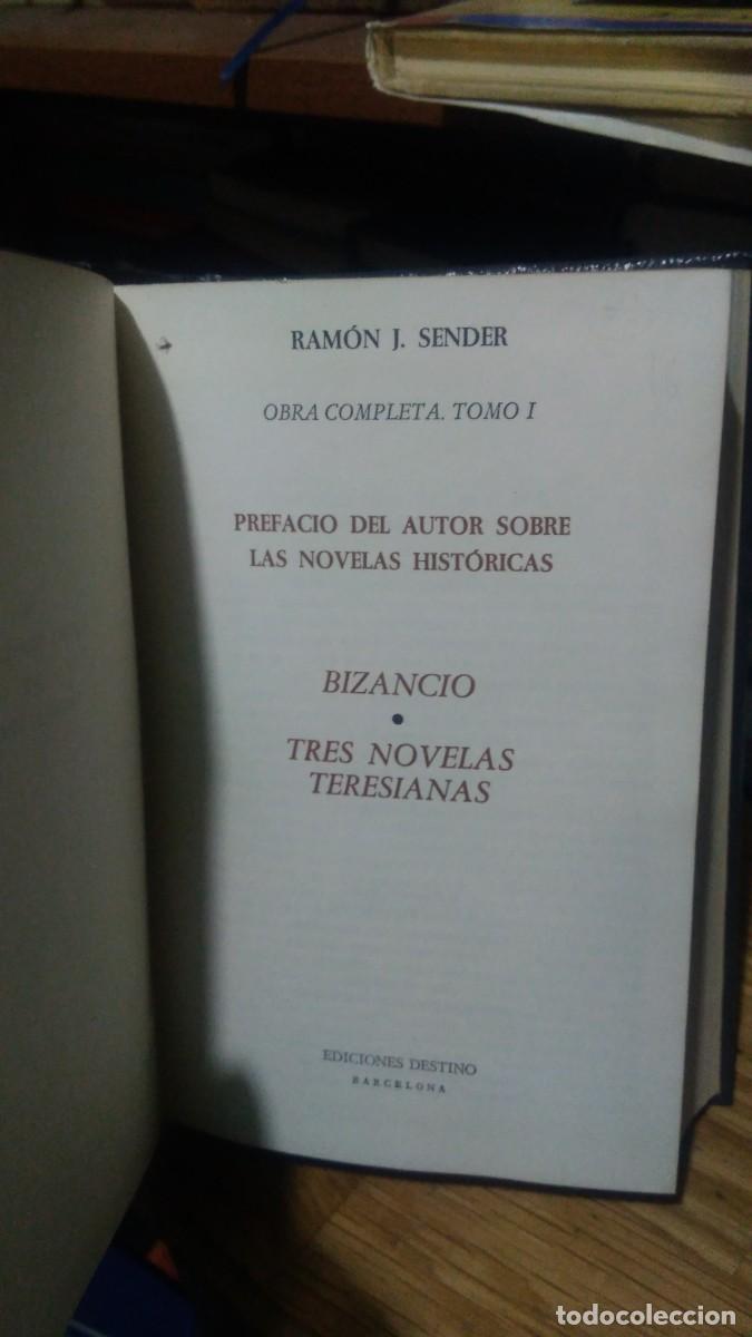 Libros de segunda mano: OBRAS COMPLETAS DESTINO, RAMON J. SENDER 1 - Foto 1