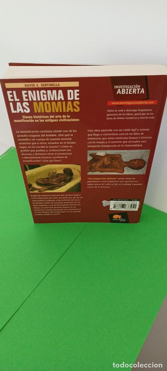 Libros de segunda mano: El enigma de las momias - David E. Sentinella - Foto 2