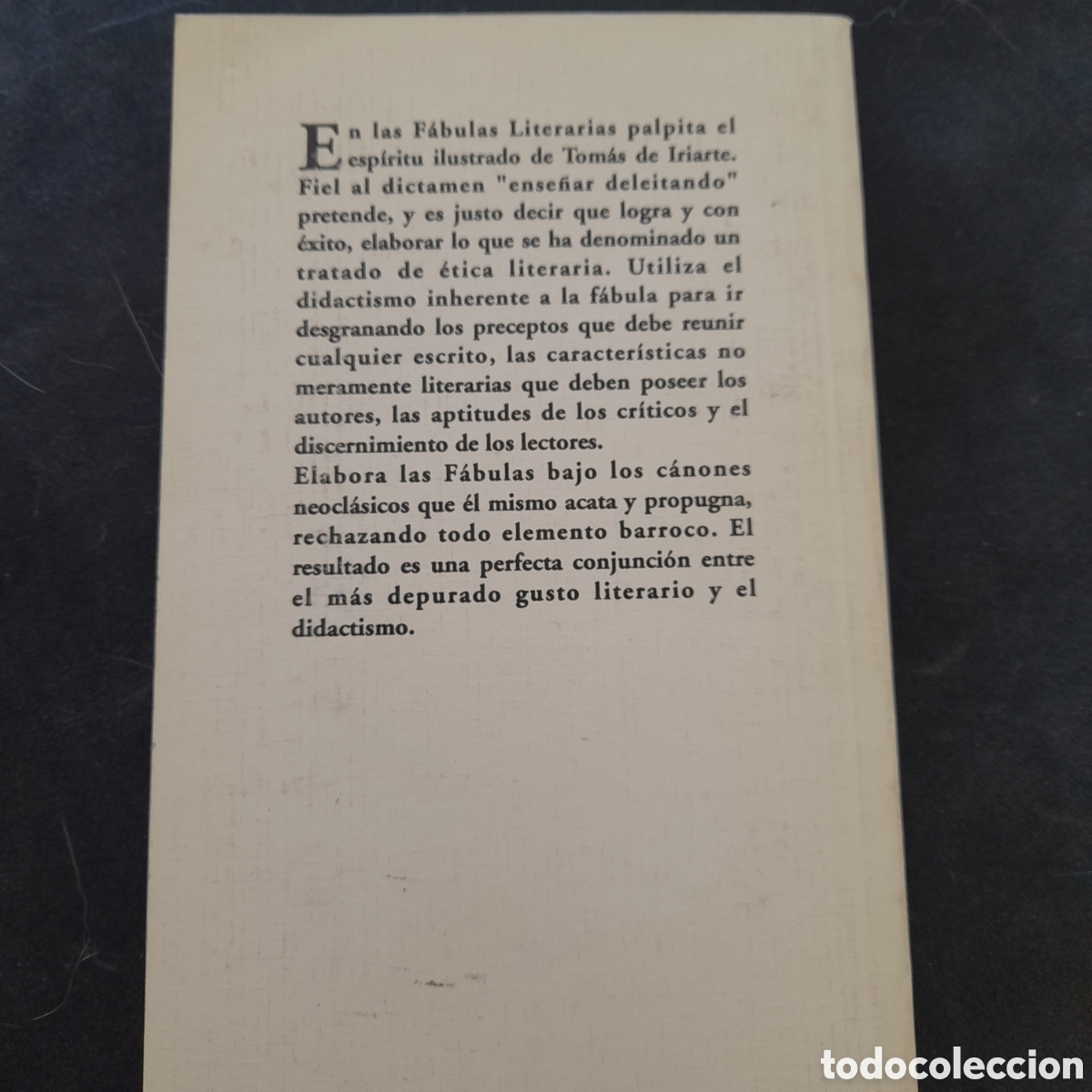 Libros de segunda mano: F&aacute;bulas literarias. Tom&aacute;s de Iriarte - Foto 2